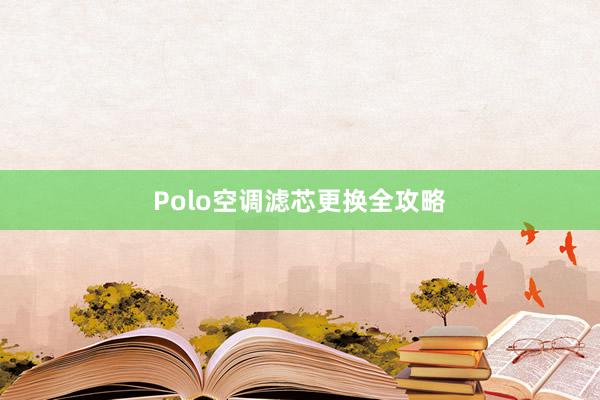 Polo空调滤芯更换全攻略